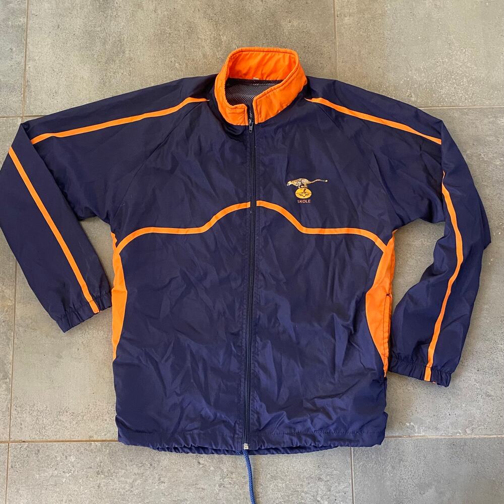 Free‎ State Cheetahs Rugby Union Team South Africa Blue/Orange Jacket